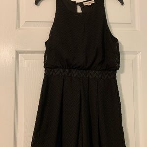 Fancy Romper Open Slit Back